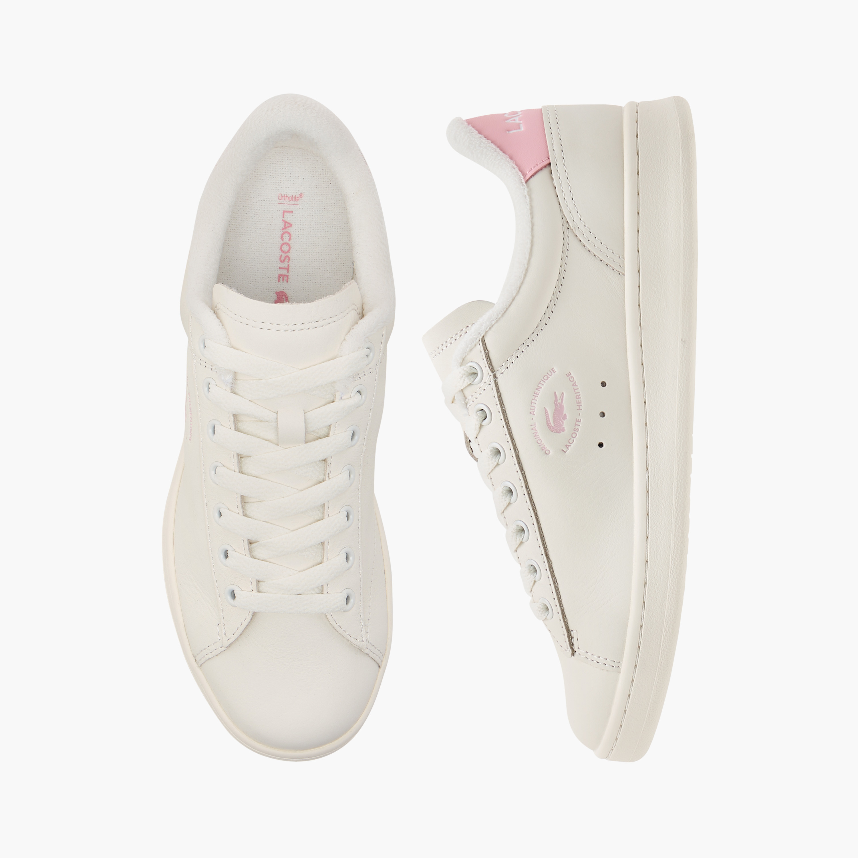 Lacoste Women's Logo Detail Lace-Up Sneakers-women-shoes-sneakers-image-1