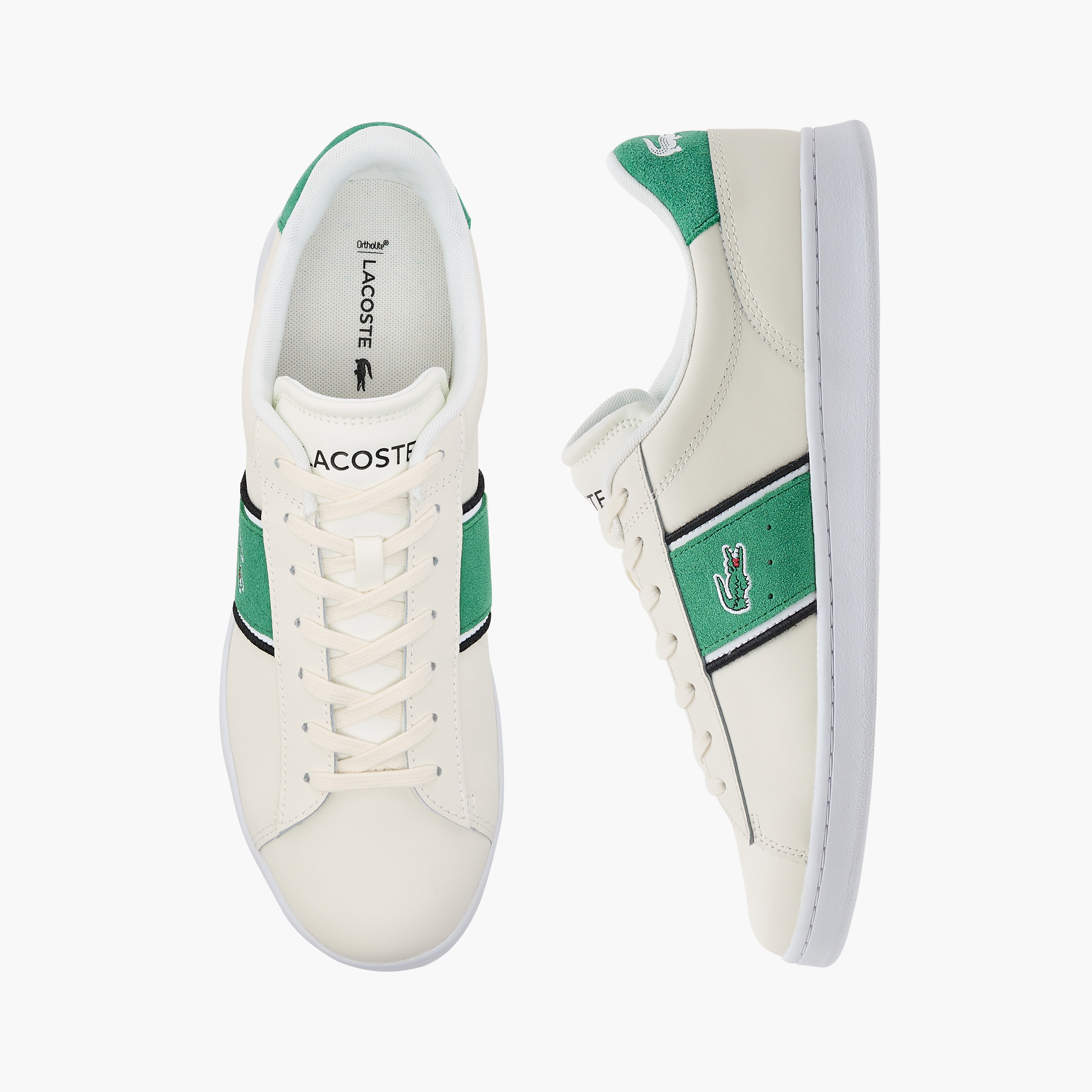 حذاء سنيكرز بألواح ورباط إغلاق للرجال من لاكوست-men-shoes-sneakers-image-1