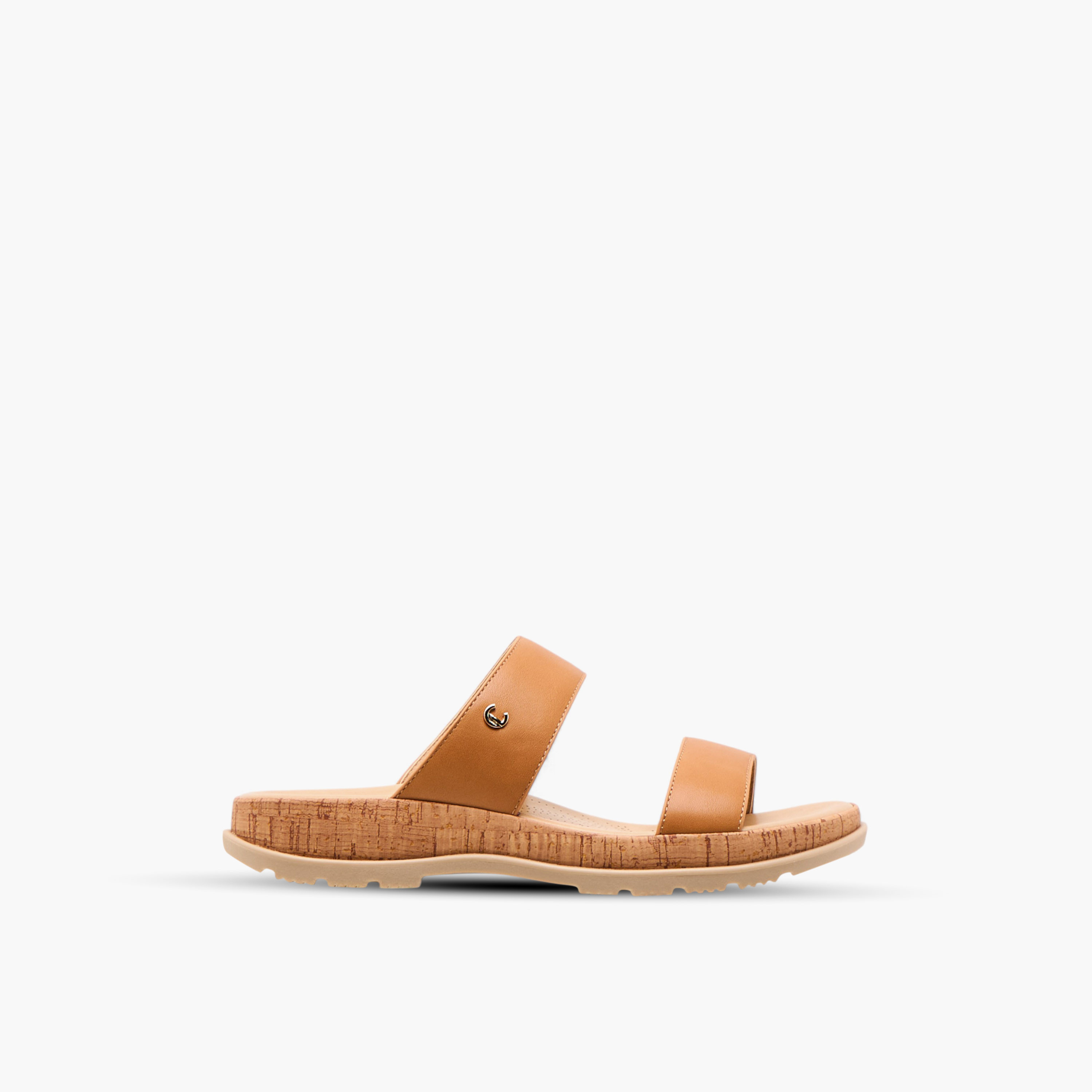 صندل سادة مريح سهل الارتداء من لو كونفورت-women-shoes-sandals-heeled-image-3