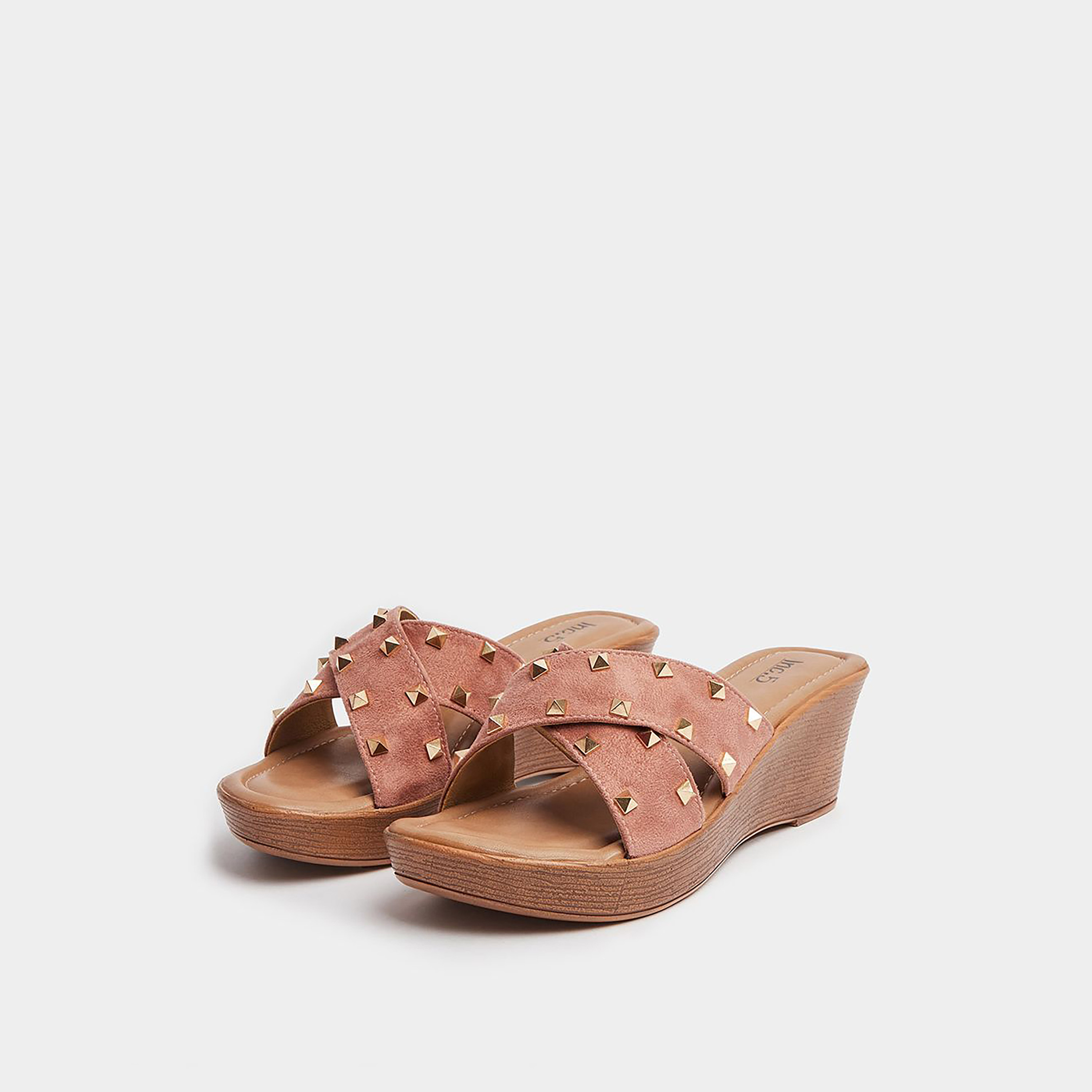 صندل بسيور متقاطعة وكعب متوسط-women-shoes-heels-image-5