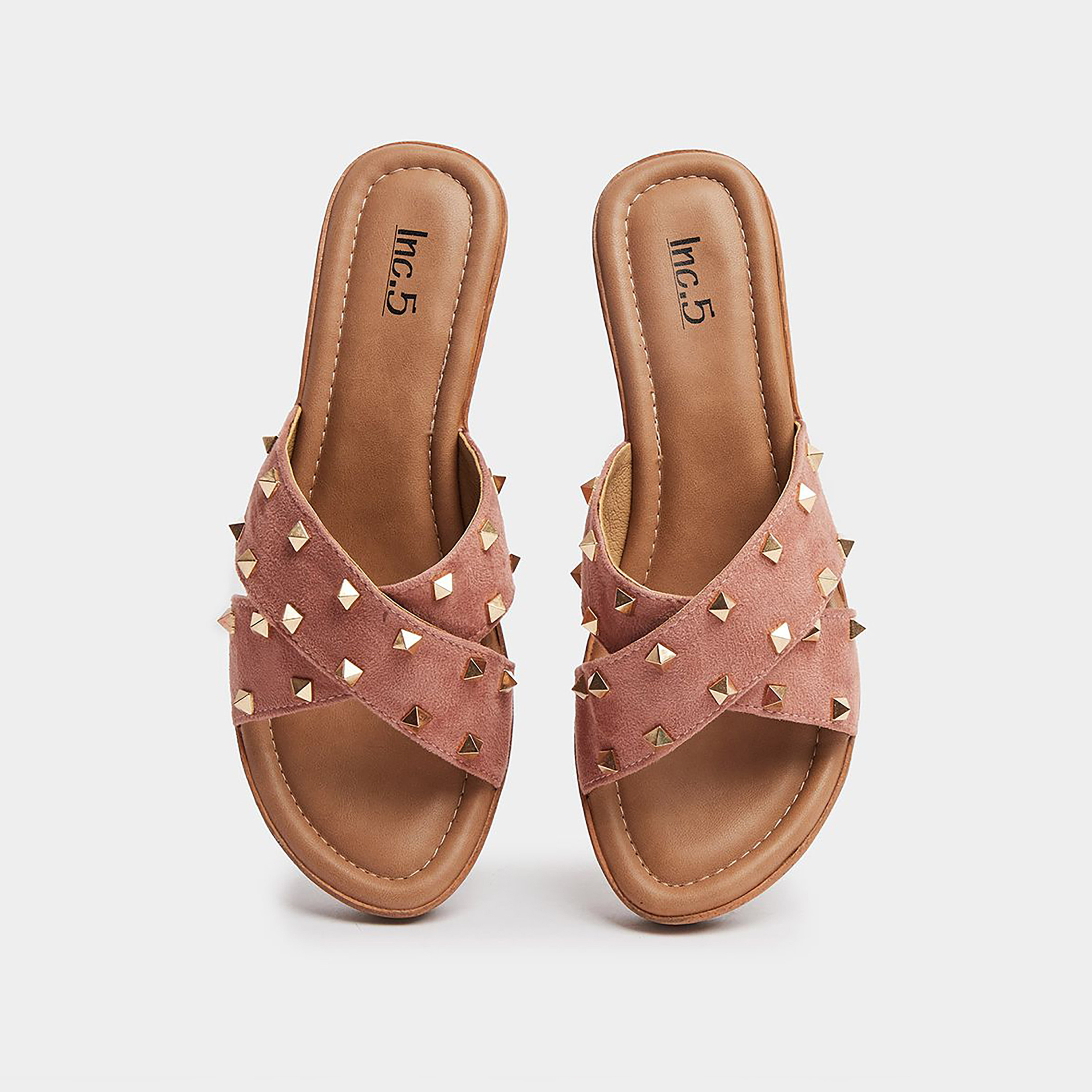 صندل بسيور متقاطعة وكعب متوسط-women-shoes-heels-image-2
