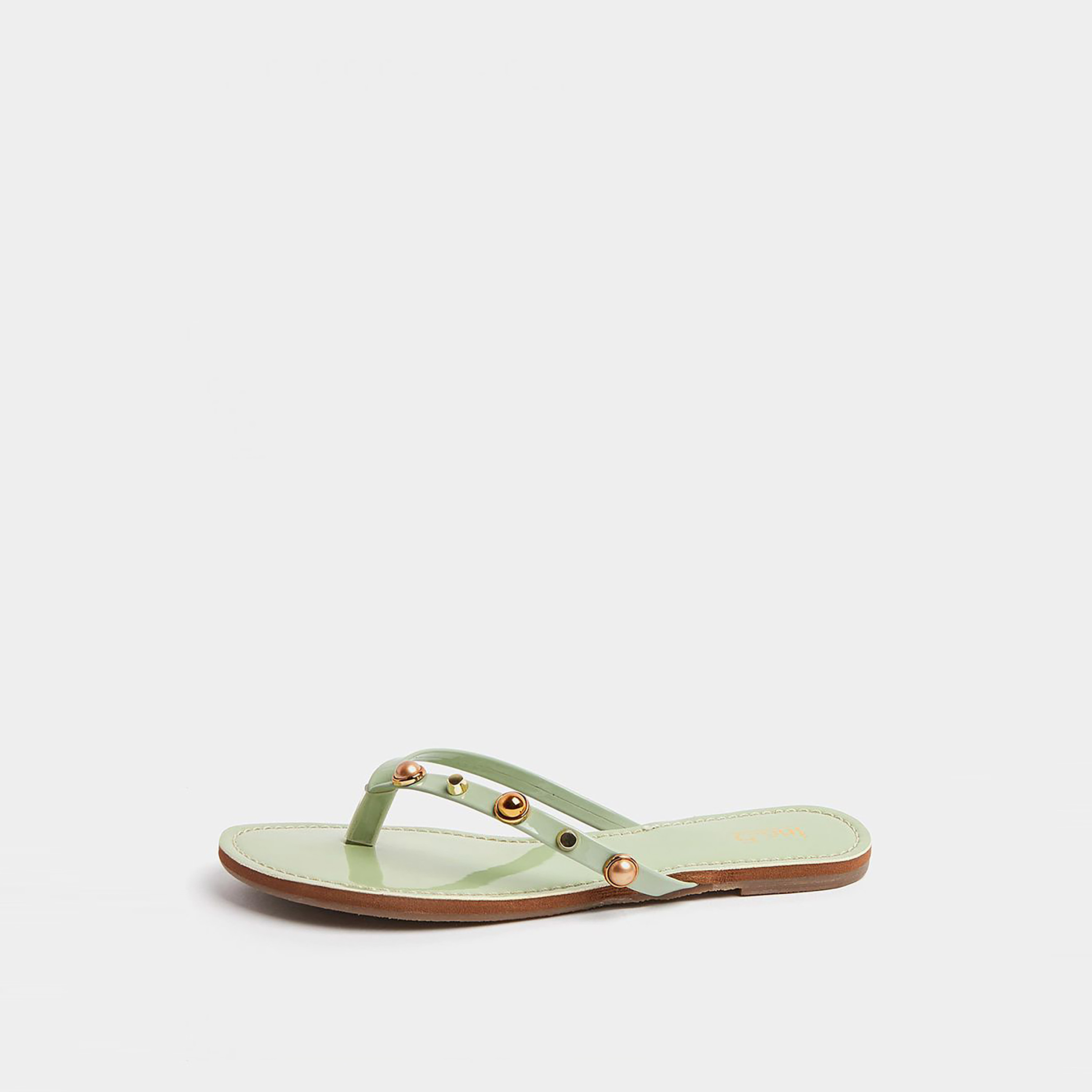 INC 5 Rivet Strap Detail Thong Sandals-women-shoes-sandals-flats-image-1