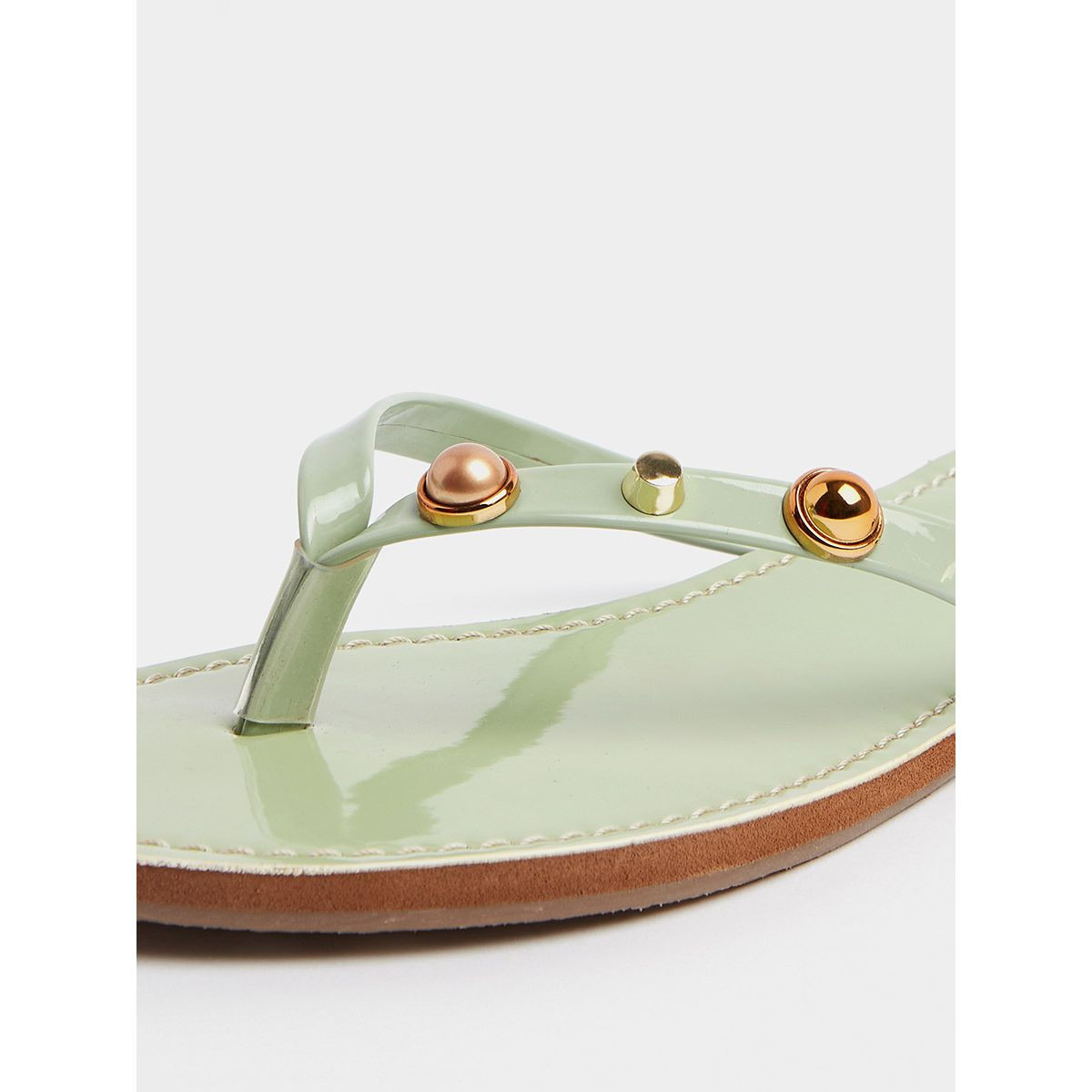INC 5 Rivet Strap Detail Thong Sandals-women-shoes-sandals-flats-image-4