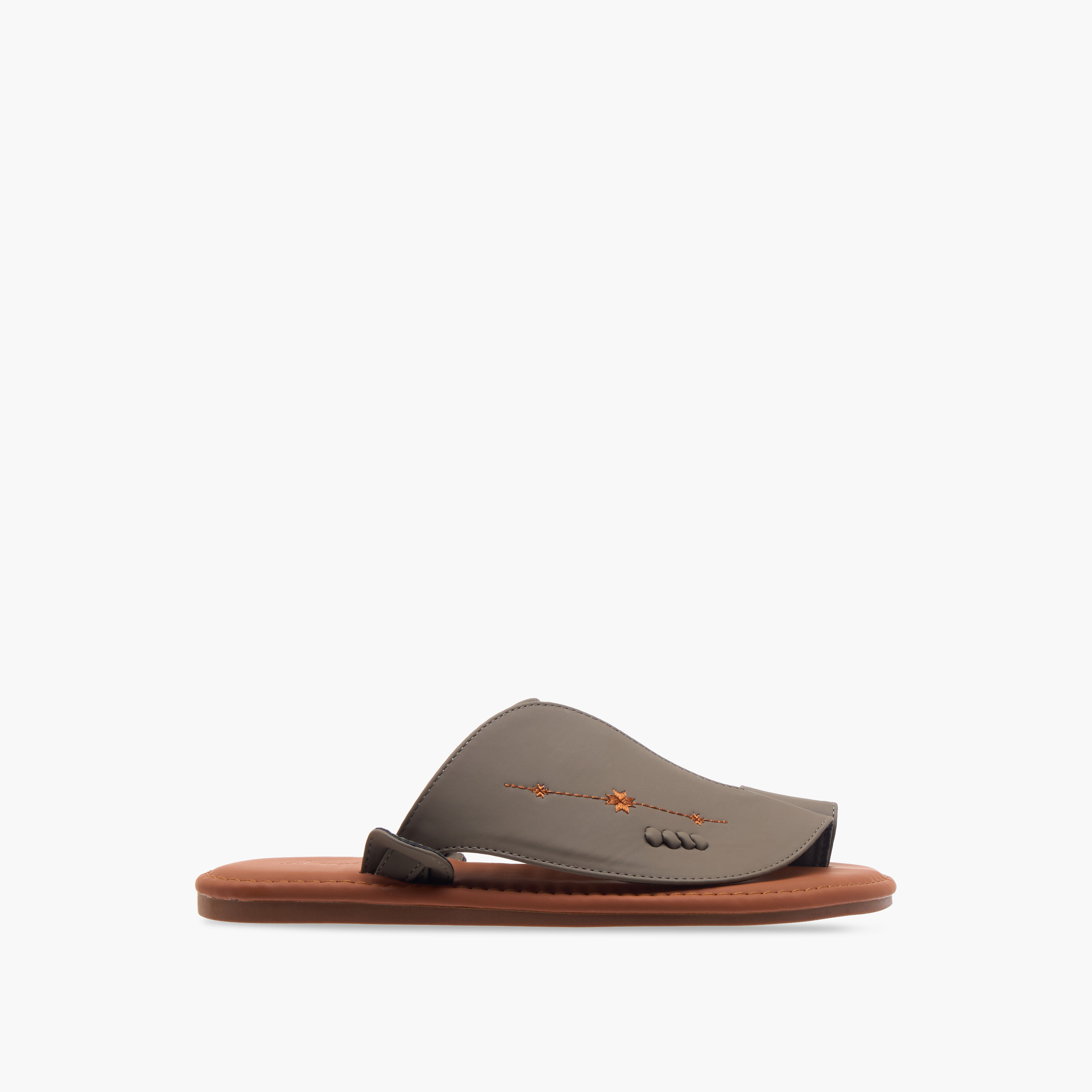 صندل عربي سهل الارتداء بارز الملمس من الواحة-men-shoes-sandals-image-2