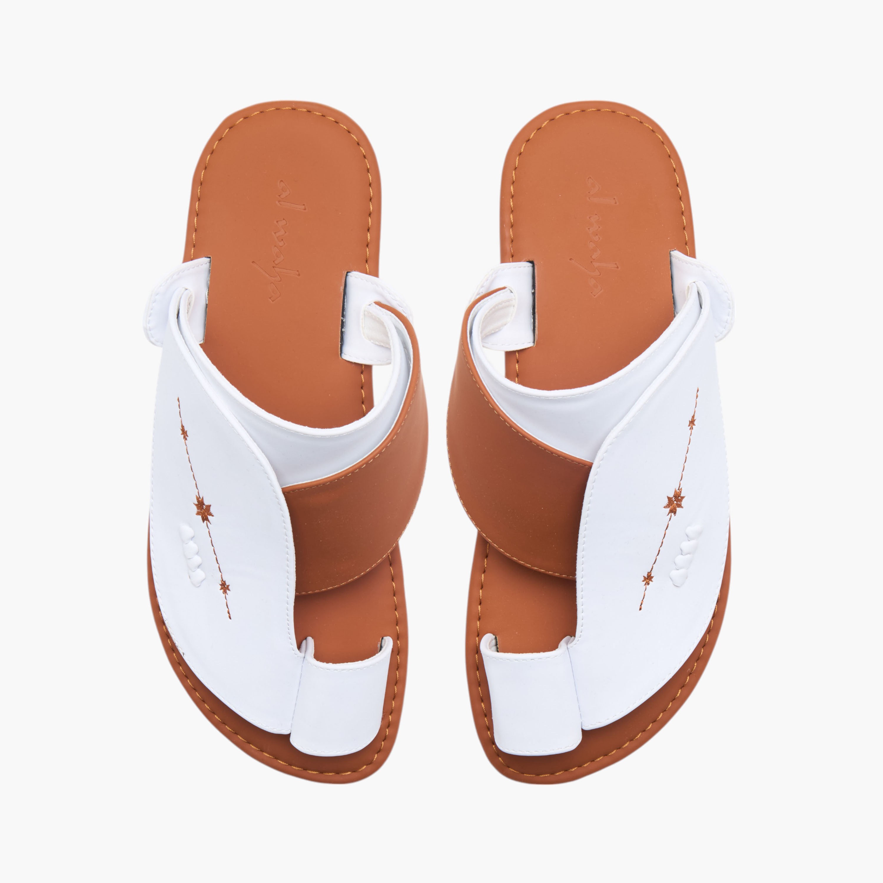 صندل عربي سهل الارتداء بارز الملمس من الواحة-men-shoes-sandals-image-9