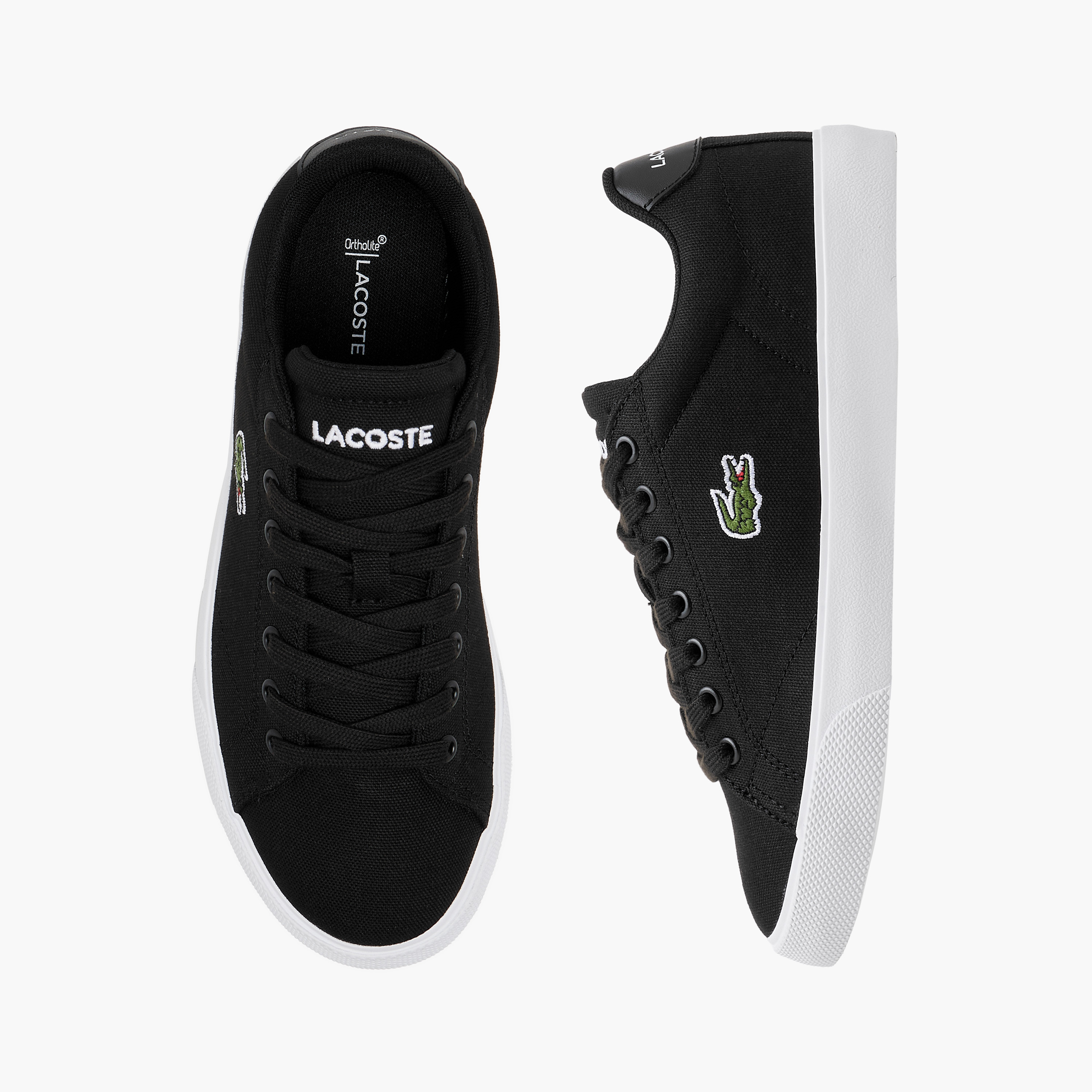 حذاء سنيكرز برباط إغلاق وتفاصيل شعار من لاكوست-women-shoes-sneakers-image-1