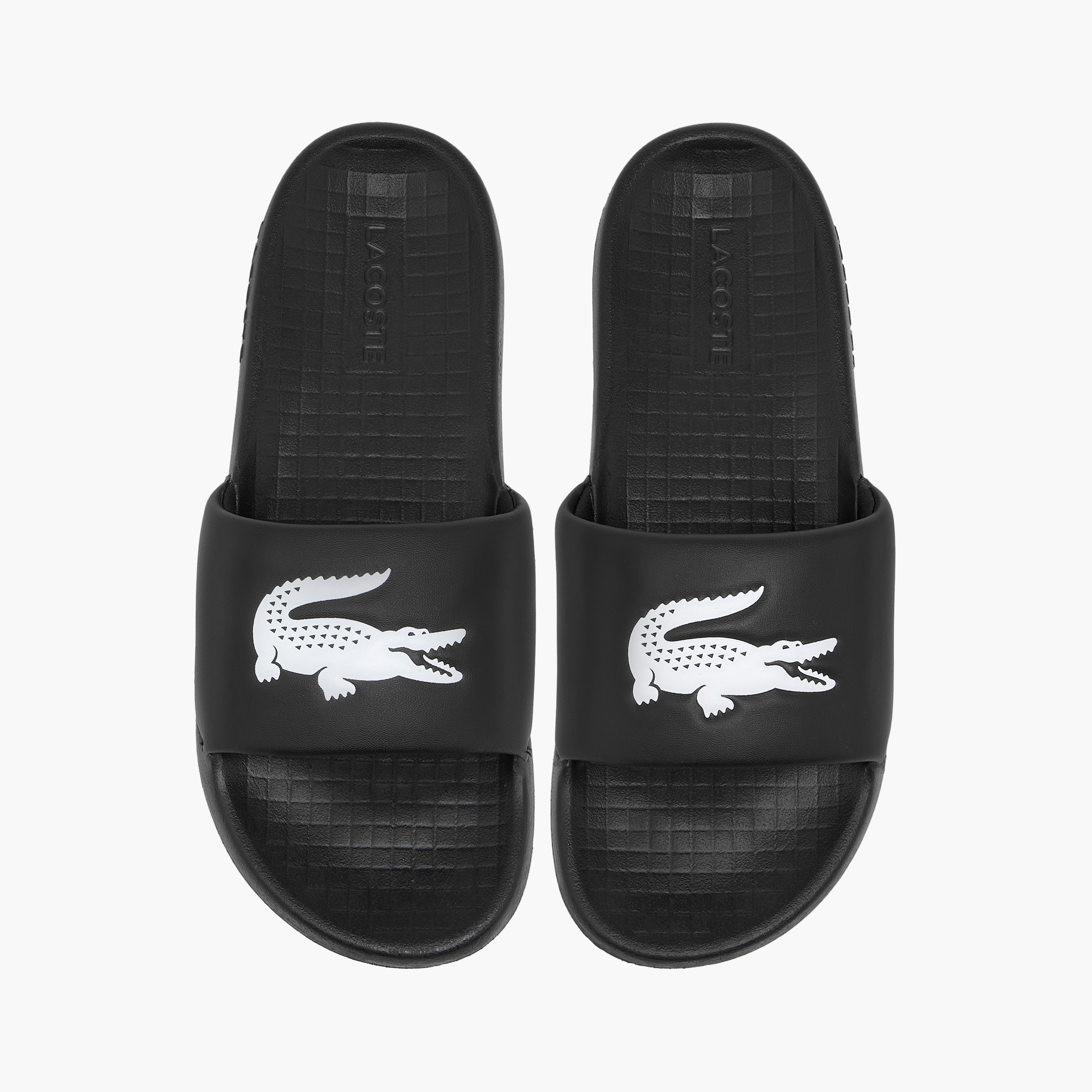 Lacoste Logo Detail Slides-women-shoes-sandals-flats-image-1