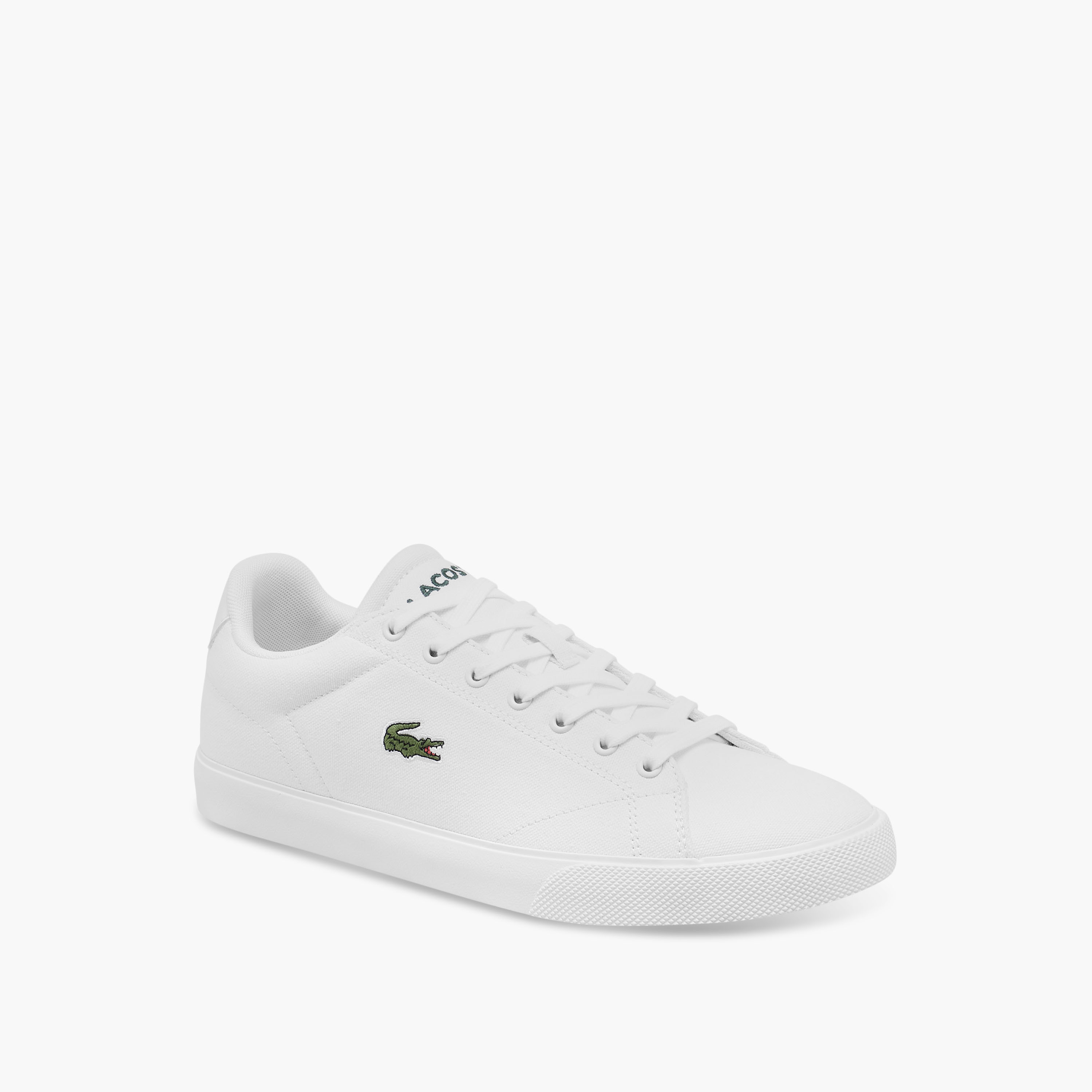 Lacoste Logo Detail Lace-Up Sneakers-men-shoes-sneakers-image-2