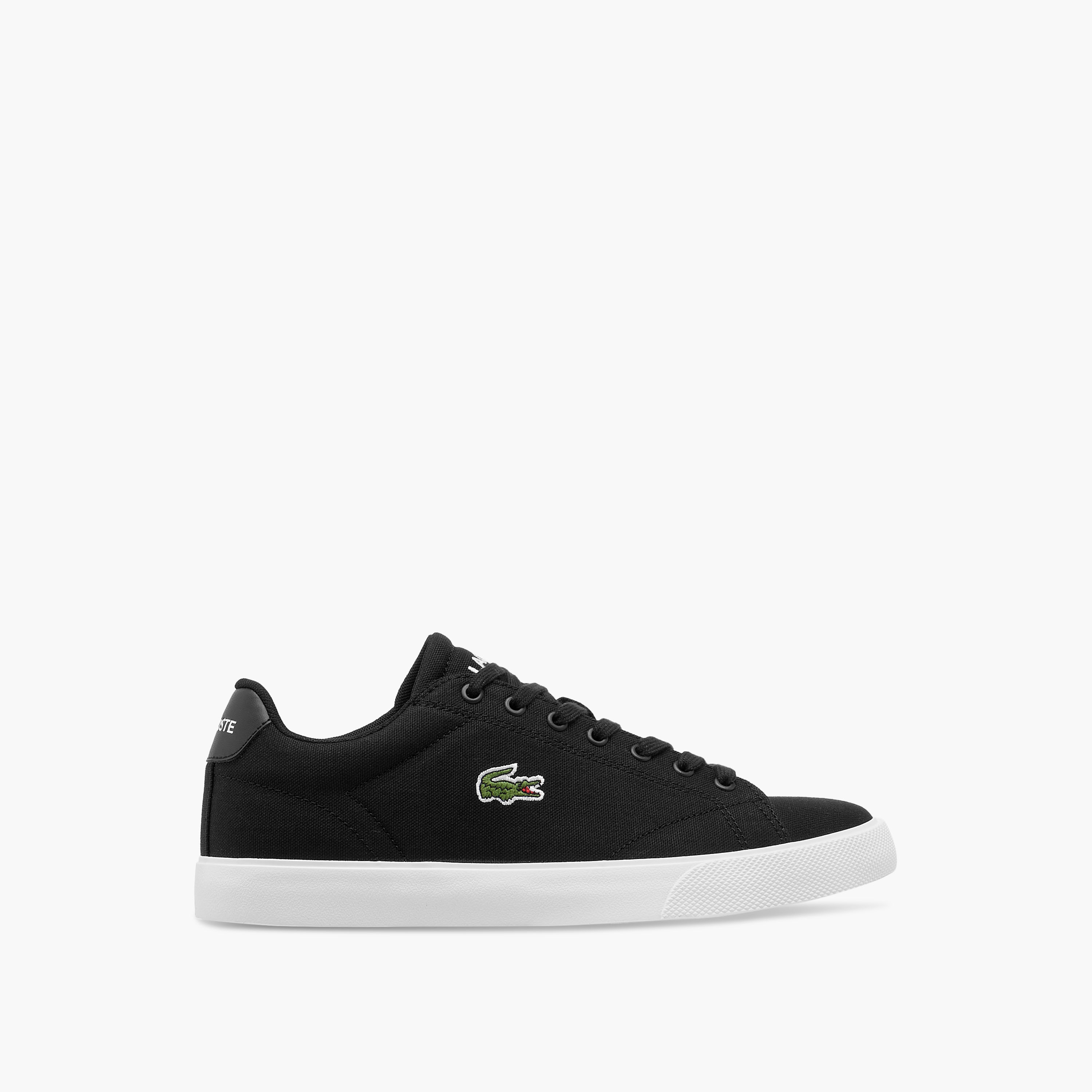 Lacoste Logo Detail Sneakers with Lace-Up Closure-men-shoes-sneakers-image-3