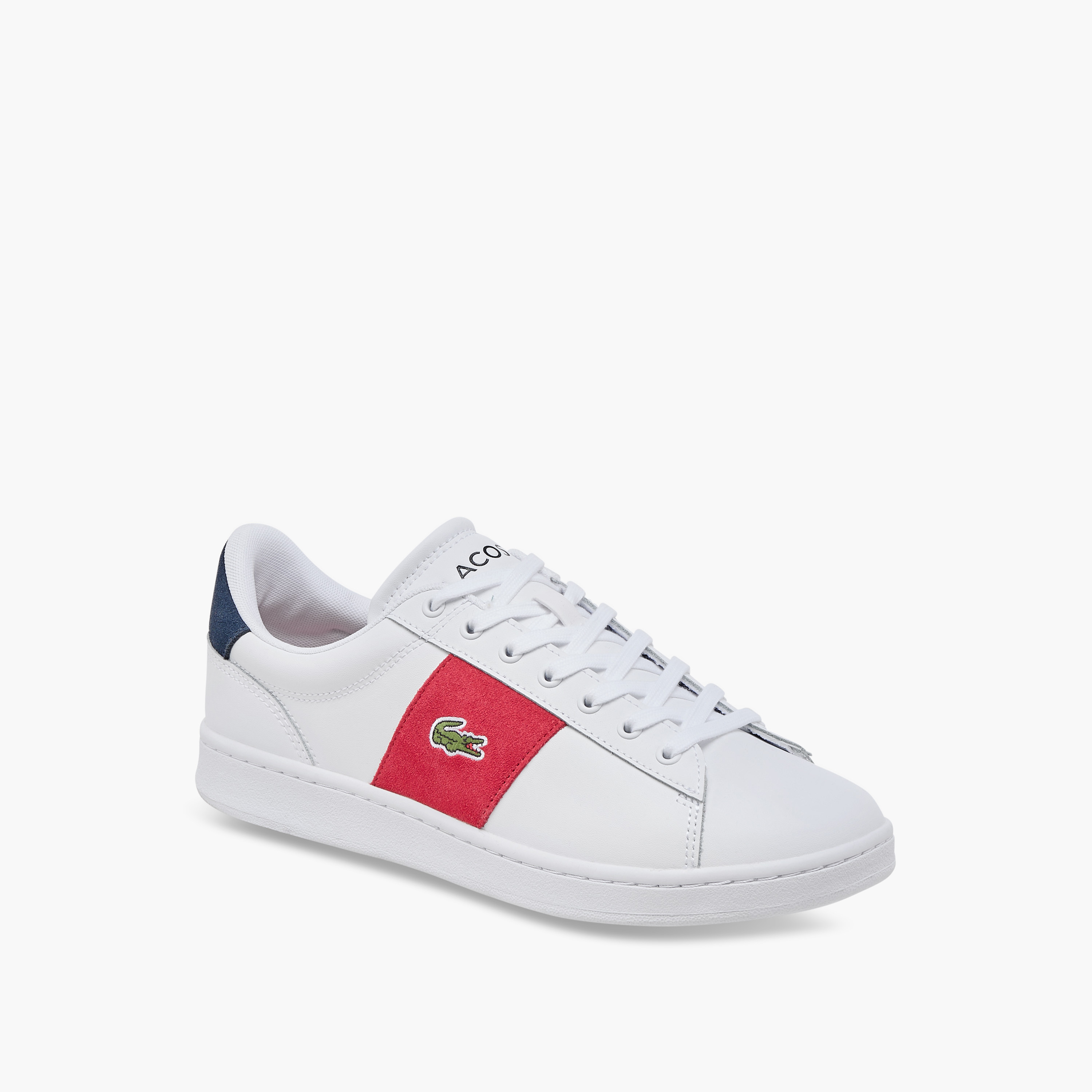 حذاء سنيكرز برباط إغلاق وزخارف شعار للرجال من لاكوست-men-shoes-sneakers-image-2