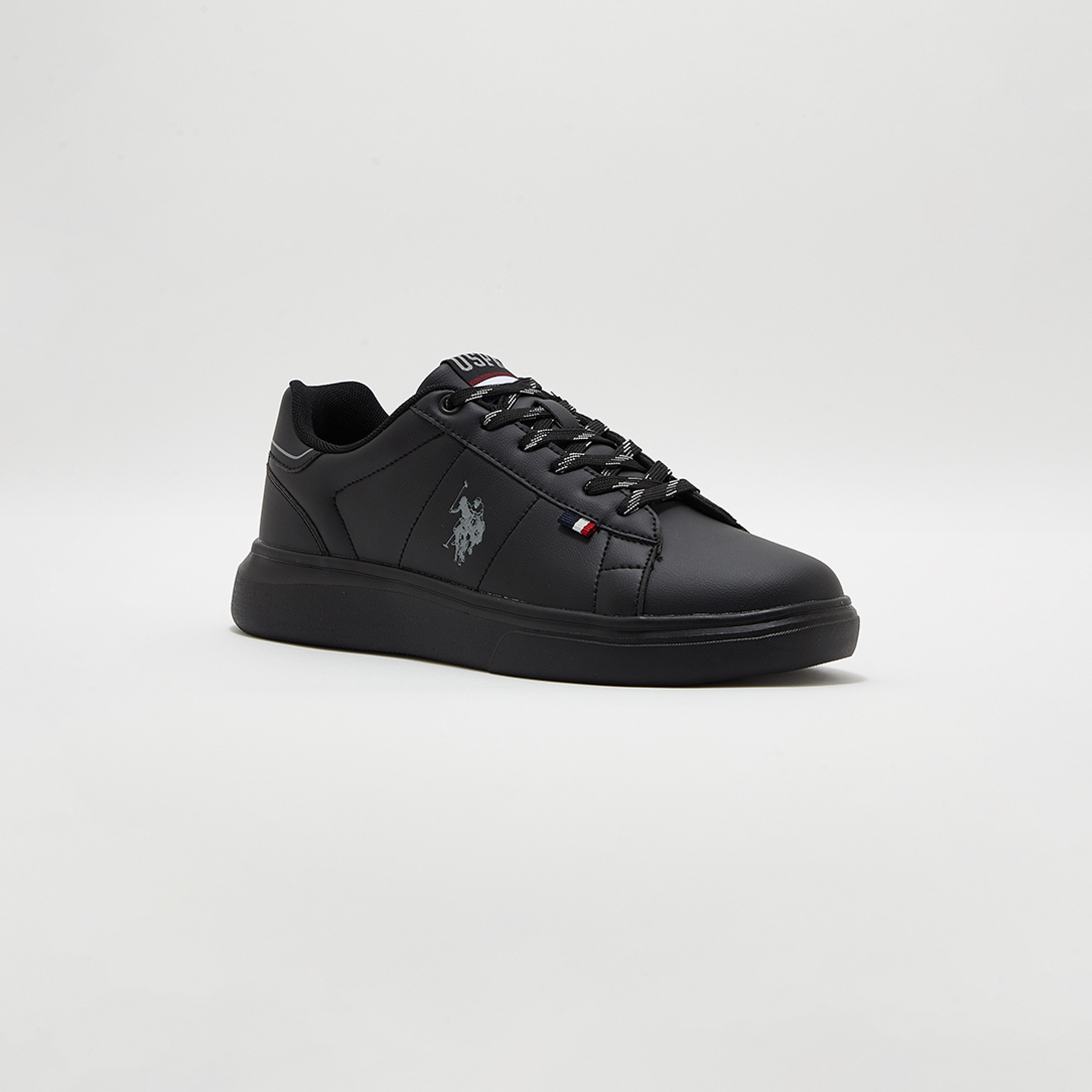 U.S. Polo Assn Mens Lace-Up 4M ARES GLB 4FX Low Ankle Sneakers-men-shoes-sneakers-image-5
