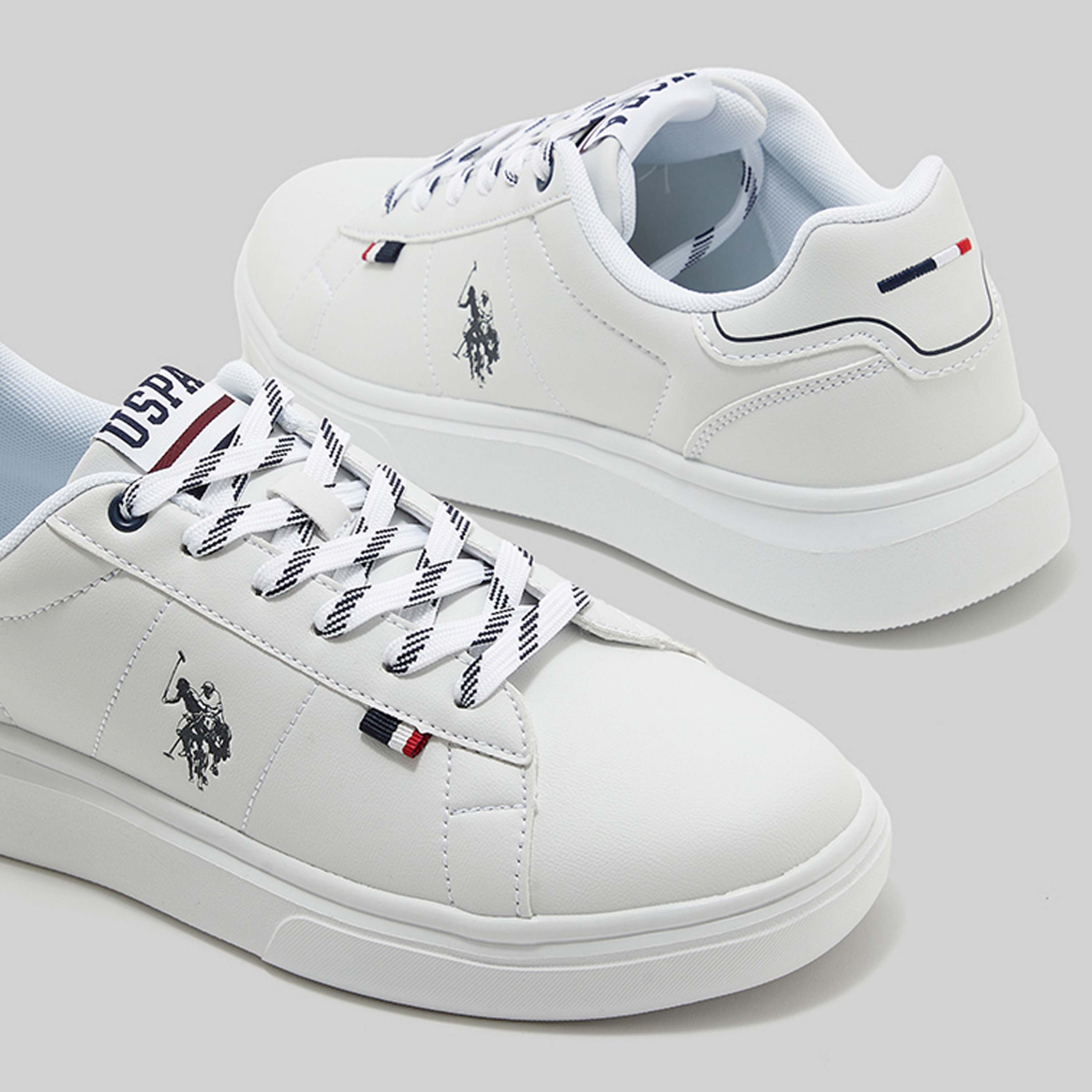 يو. اس. بولو اسن- حذاء رياضي أريس 4ام  GLB 4FX للرجال كاحل منخفض برباط-men-shoes-sneakers-image-2
