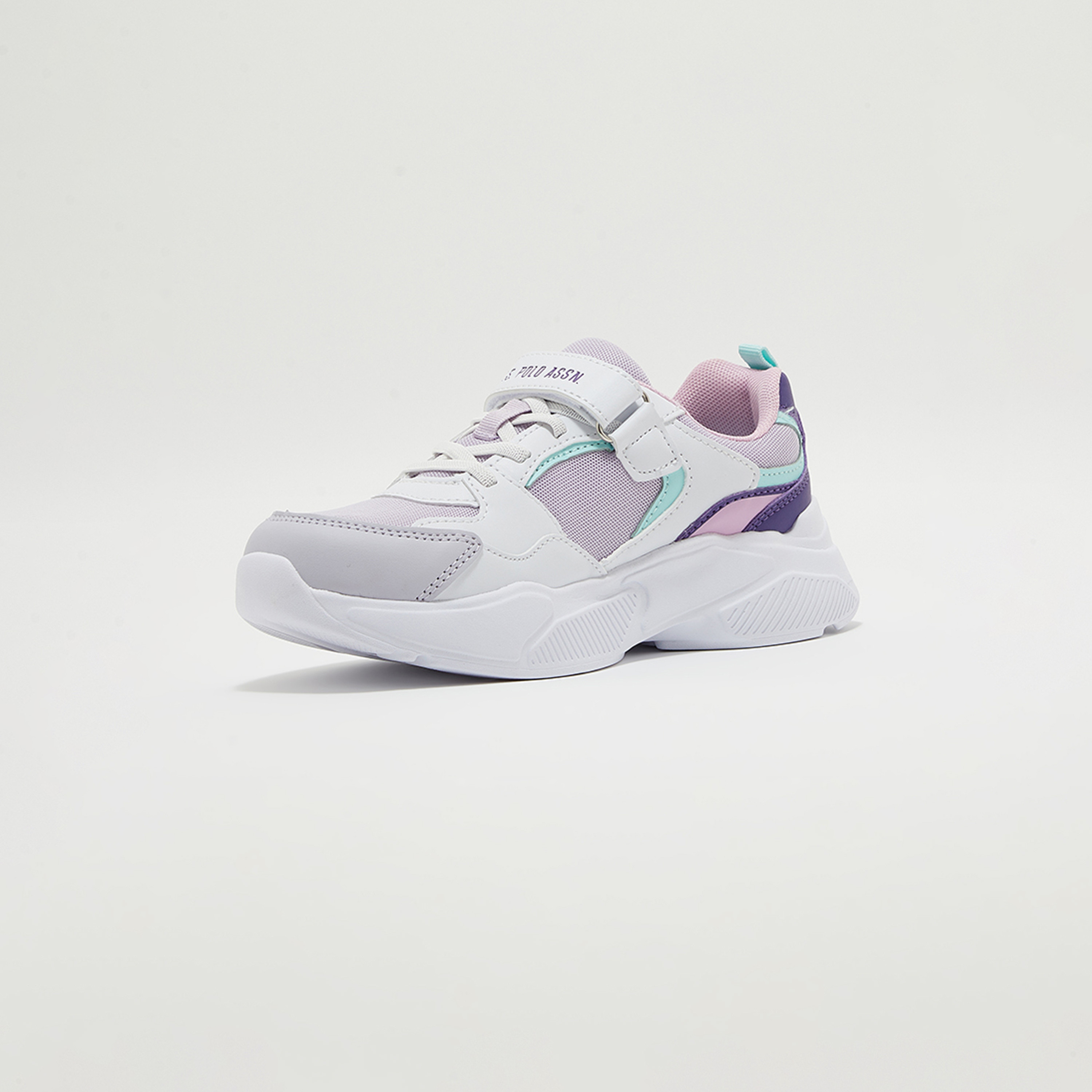 U.S. Polo Assn Kids Hook & Loop 4M CLOVER GLB 4FX Sneakers-girls-shoes-sneakers-image-3