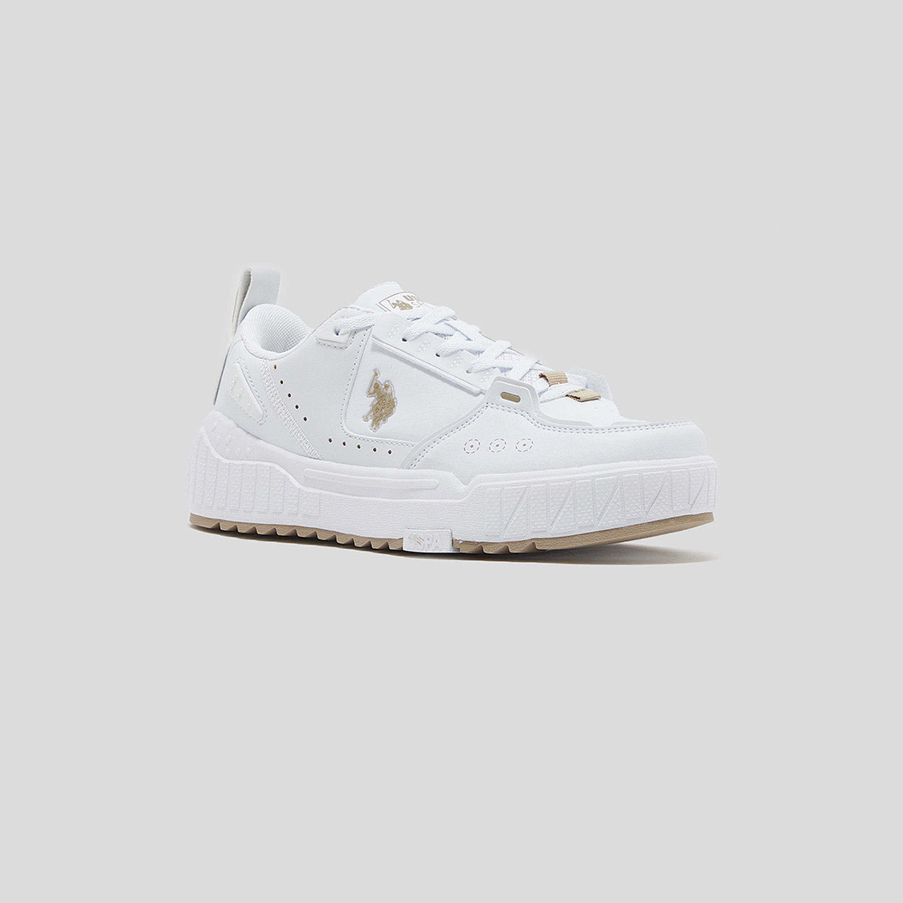U.S. Polo Assn Unisex Lace-Up 4M DANCE WMN 4FX Low Ankle Sneakers-women-shoes-sneakers-image-1