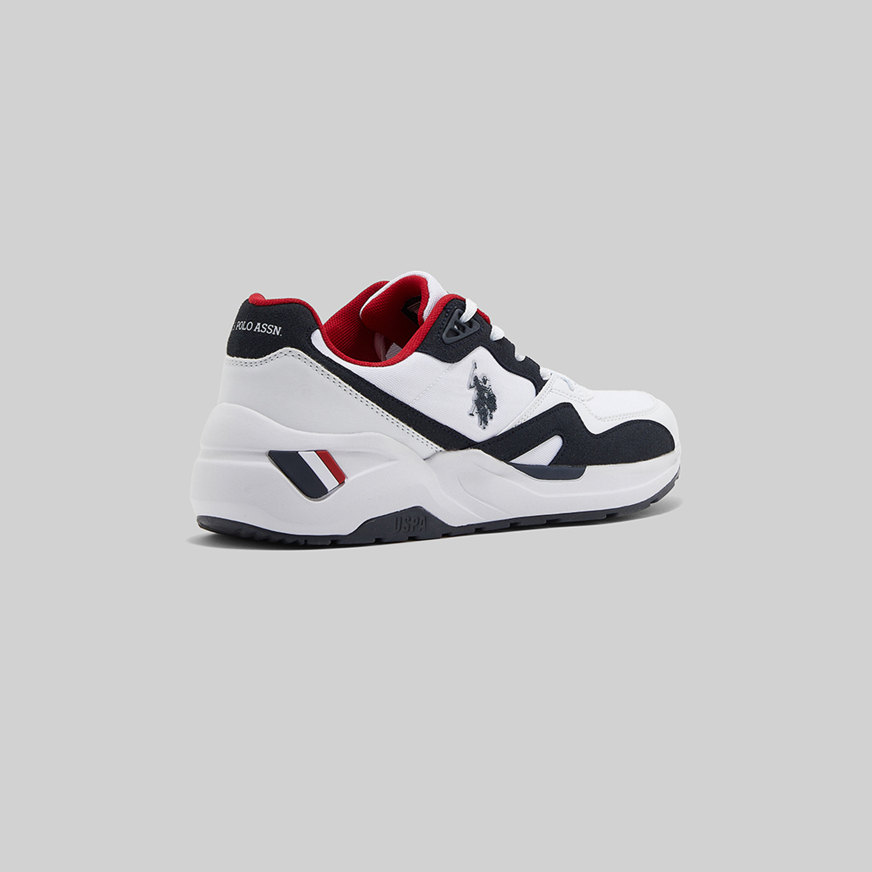 U.S. Polo Assn Mens Lace-Up 4M HUSKY GLB 4FX Low Ankle Sneakers-men-shoes-sneakers-image-4