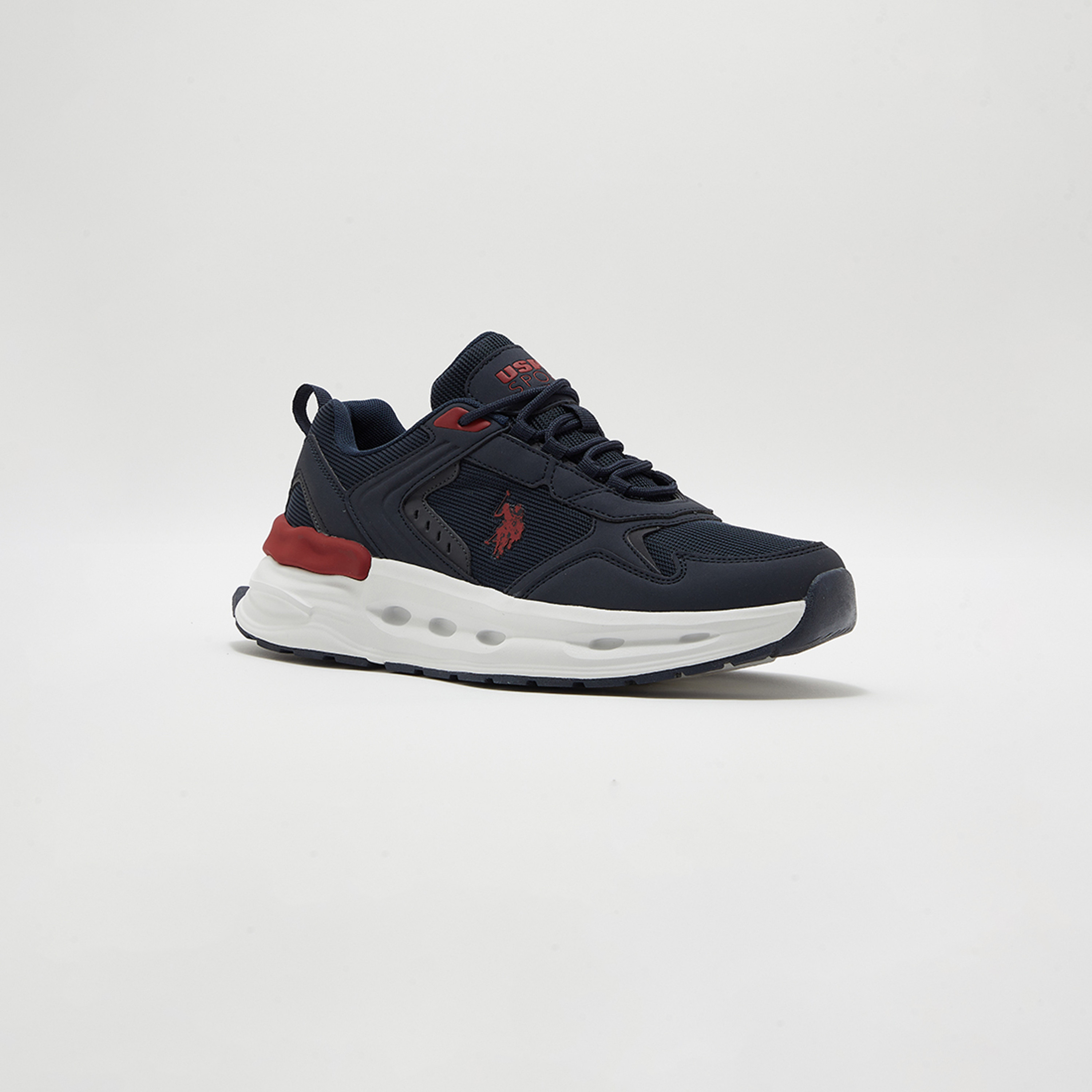 U.S. Polo Assn Mens Lace-Up 4M JACKY GLB 4FX M Low Ankle Sneakers-men-shoes-sneakers-image-1