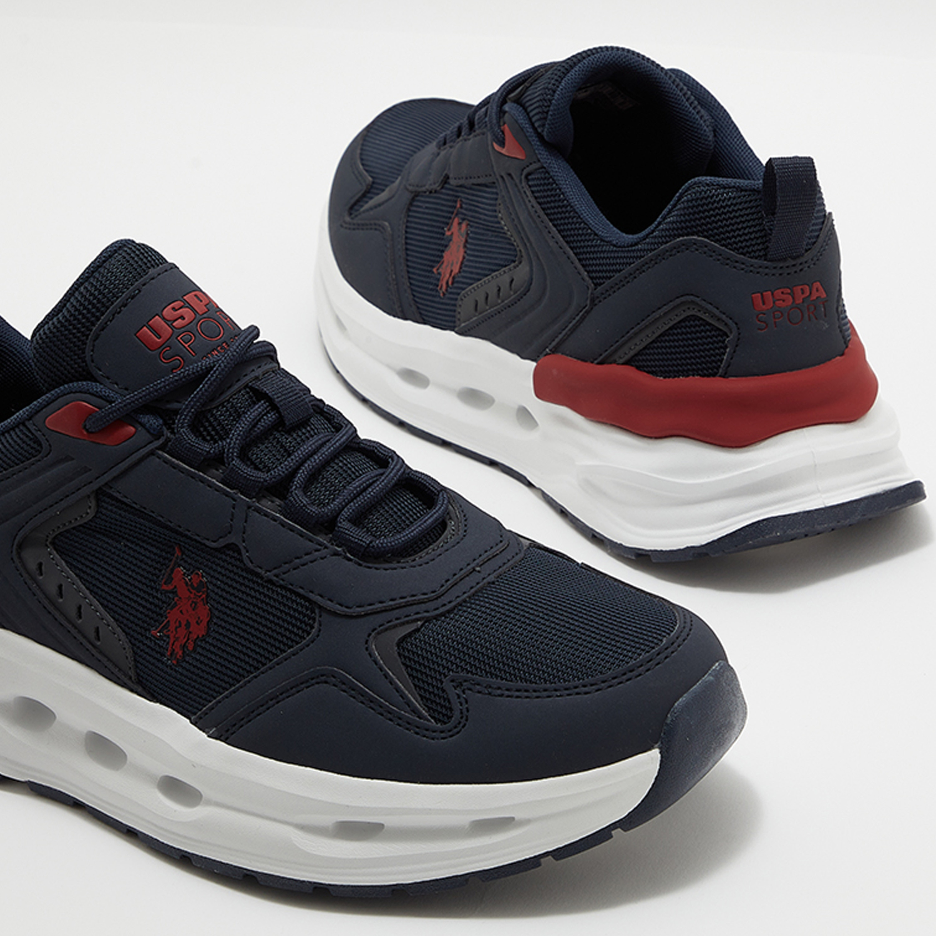 U.S. Polo Assn Mens Lace-Up 4M JACKY GLB 4FX M Low Ankle Sneakers-men-shoes-sneakers-image-2
