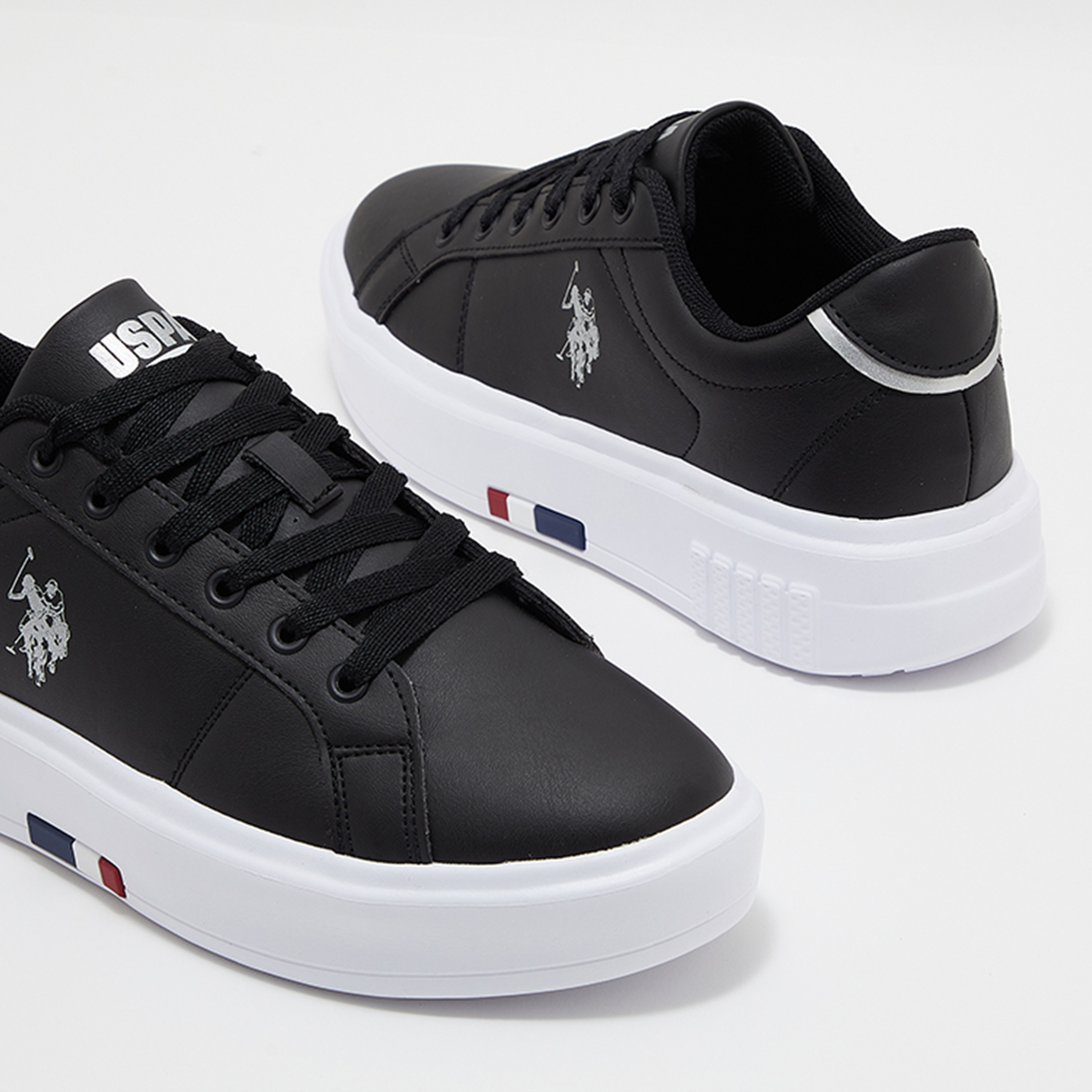 U.S. Polo Assn Unisex Lace-Up 4M MASHULYA 4FX Low Ankle Sneakers-women-shoes-sneakers-image-2