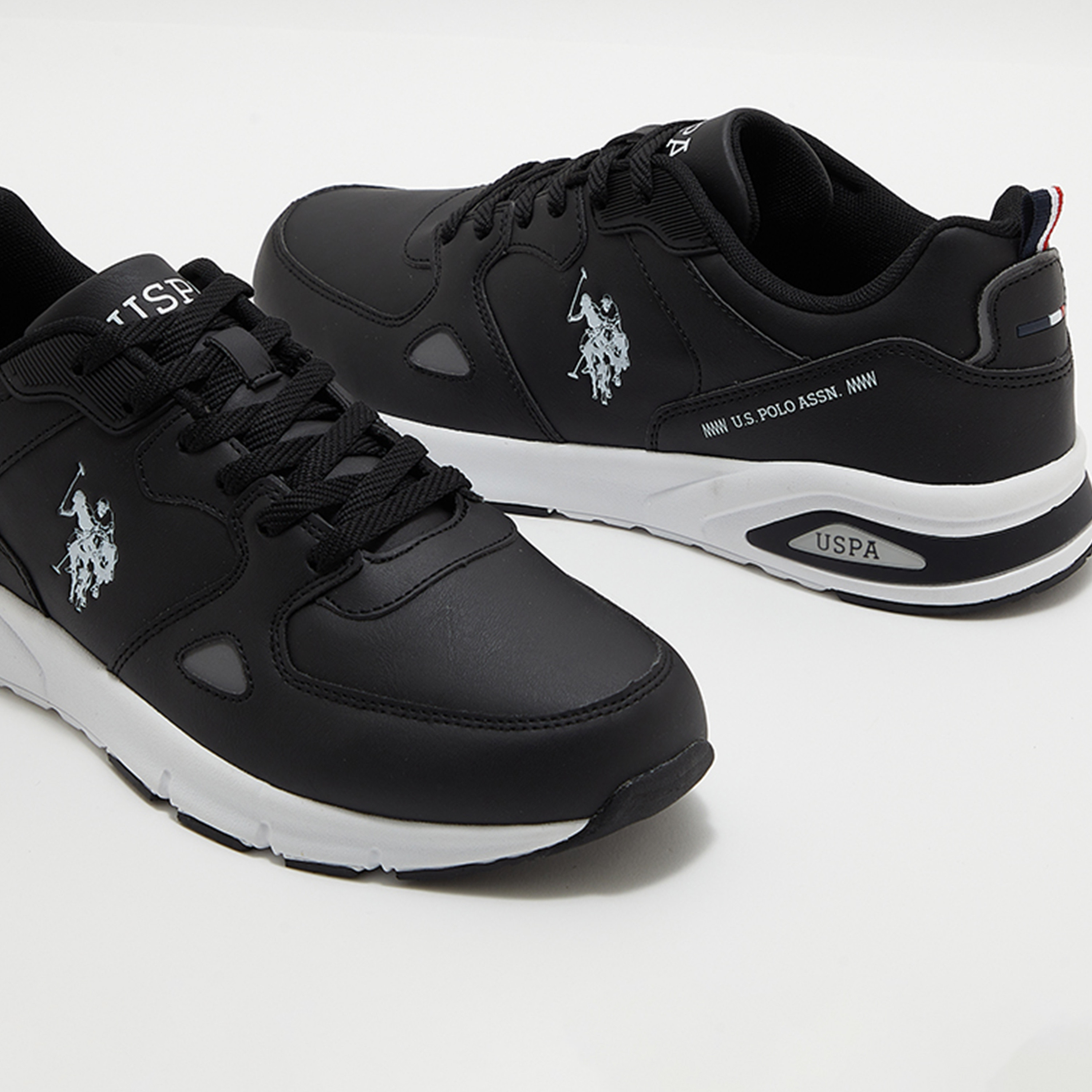 U.S. Polo Assn Mens Lace-Up 4M VANCE SUMR 4FX M Low Ankle Sneakers-men-shoes-sneakers-image-2