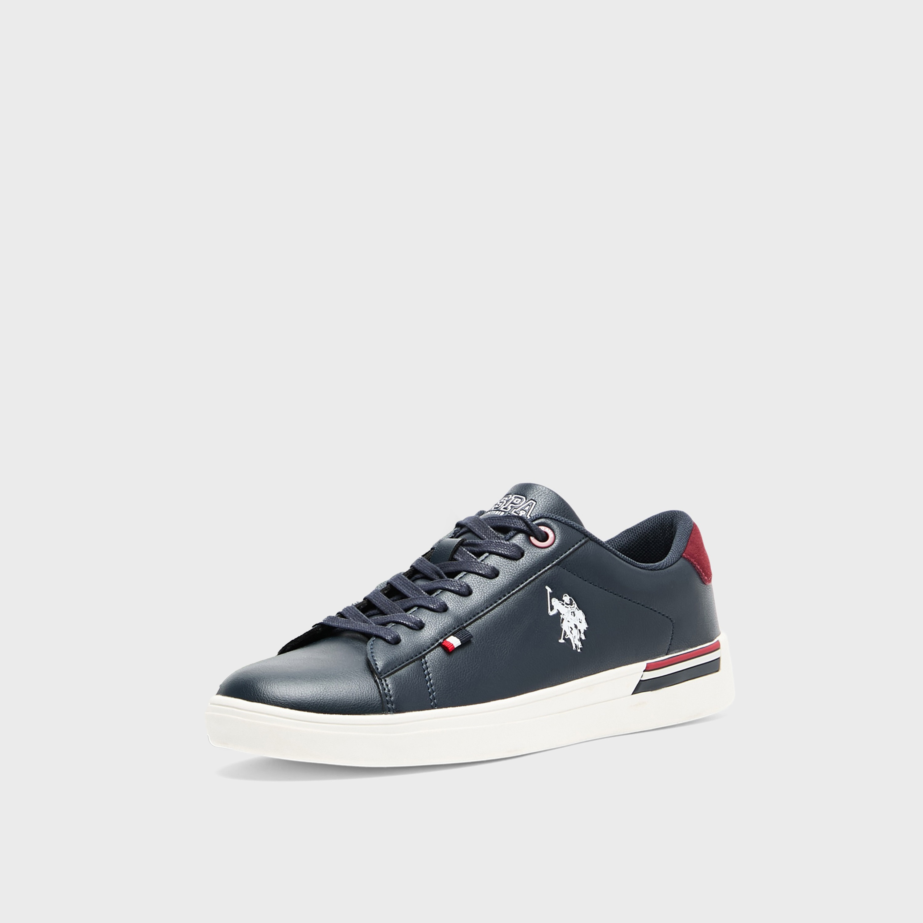 يو. اس. بولو  أسوسييشن-  حذاء رياضي رجالي برباط ALFIE GLB 4PR كاحل منخفض | ALFIE GLB 4PR-men-shoes-sneakers-image-3