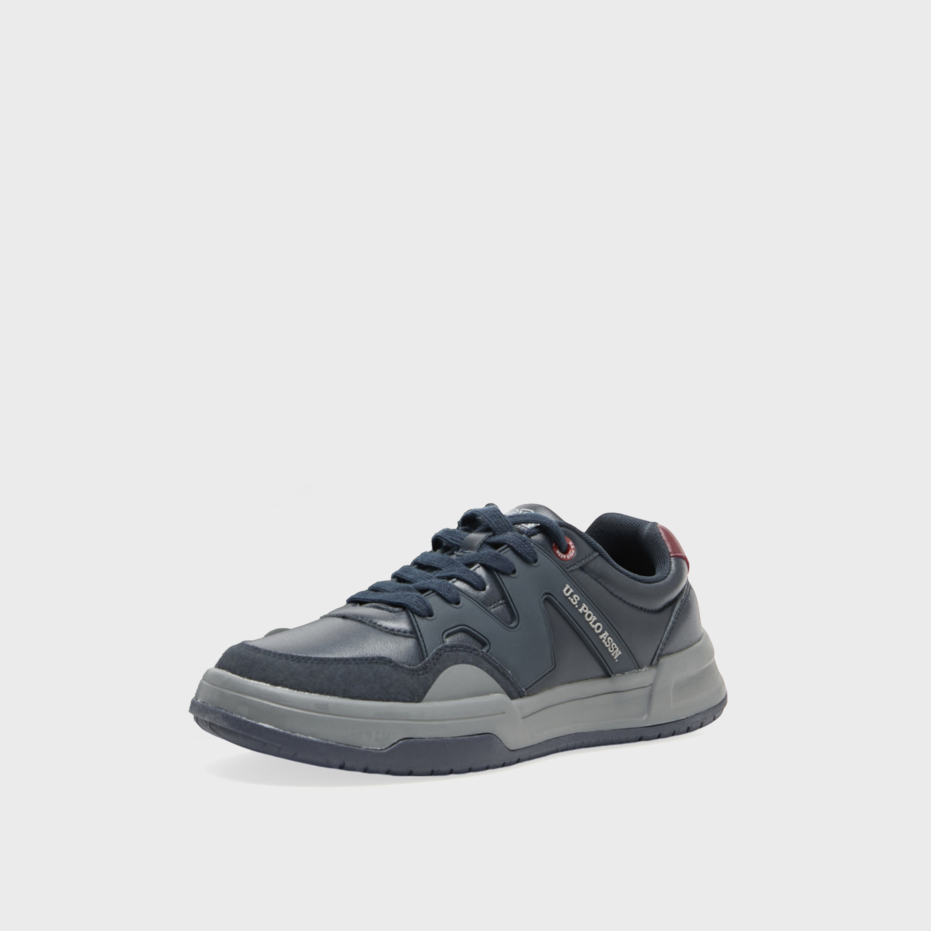 يو. اس. بولو  أسوسييشن-  حذاء رياضي رجالي برباط VISOR GLB 4PR كاحل منخفض | VISOR GLB 4PR-men-shoes-sneakers-image-7