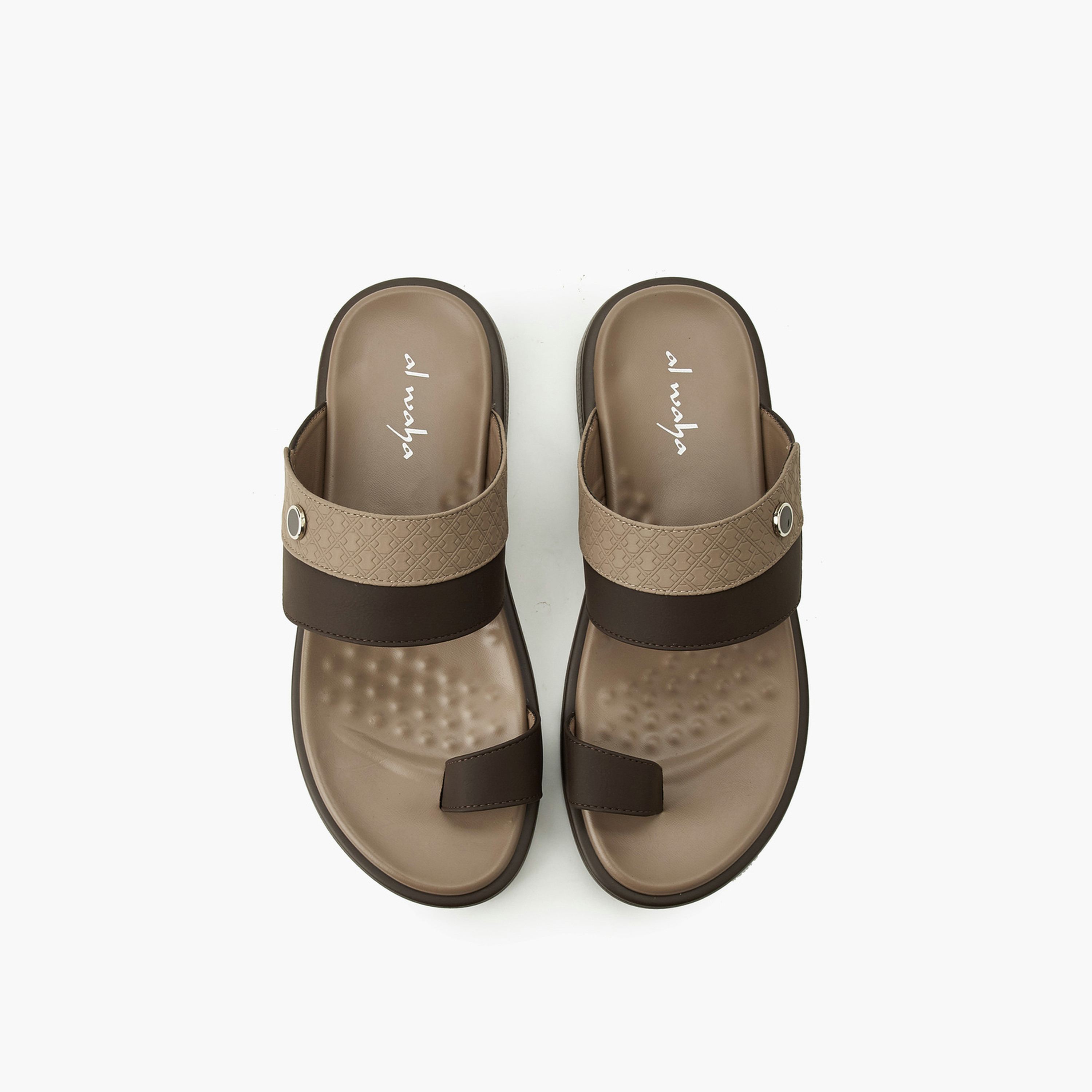 صندل عربي بارز الملمس للرجال-men-shoes-sandals-image-1