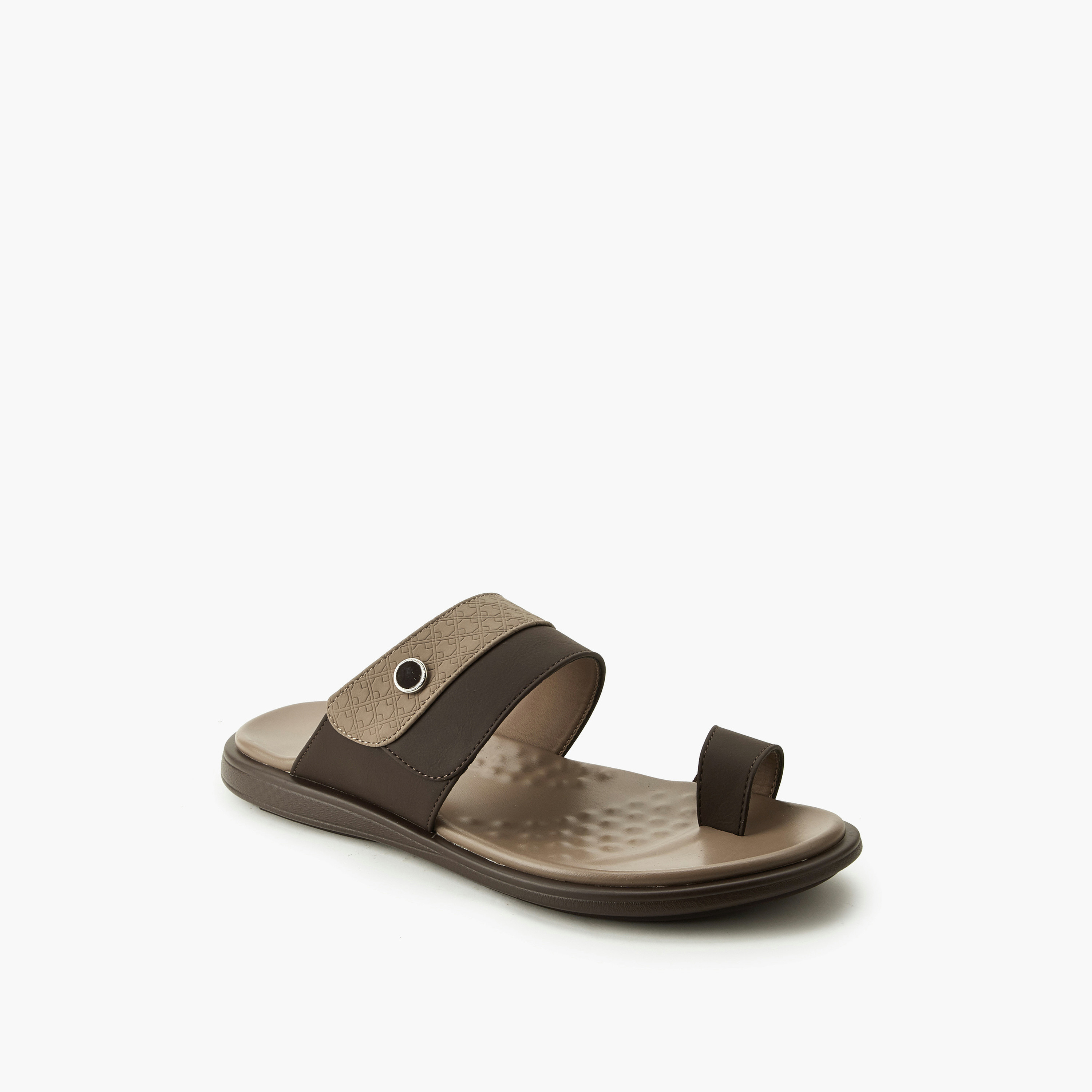 صندل عربي بارز الملمس للرجال-men-shoes-sandals-image-2
