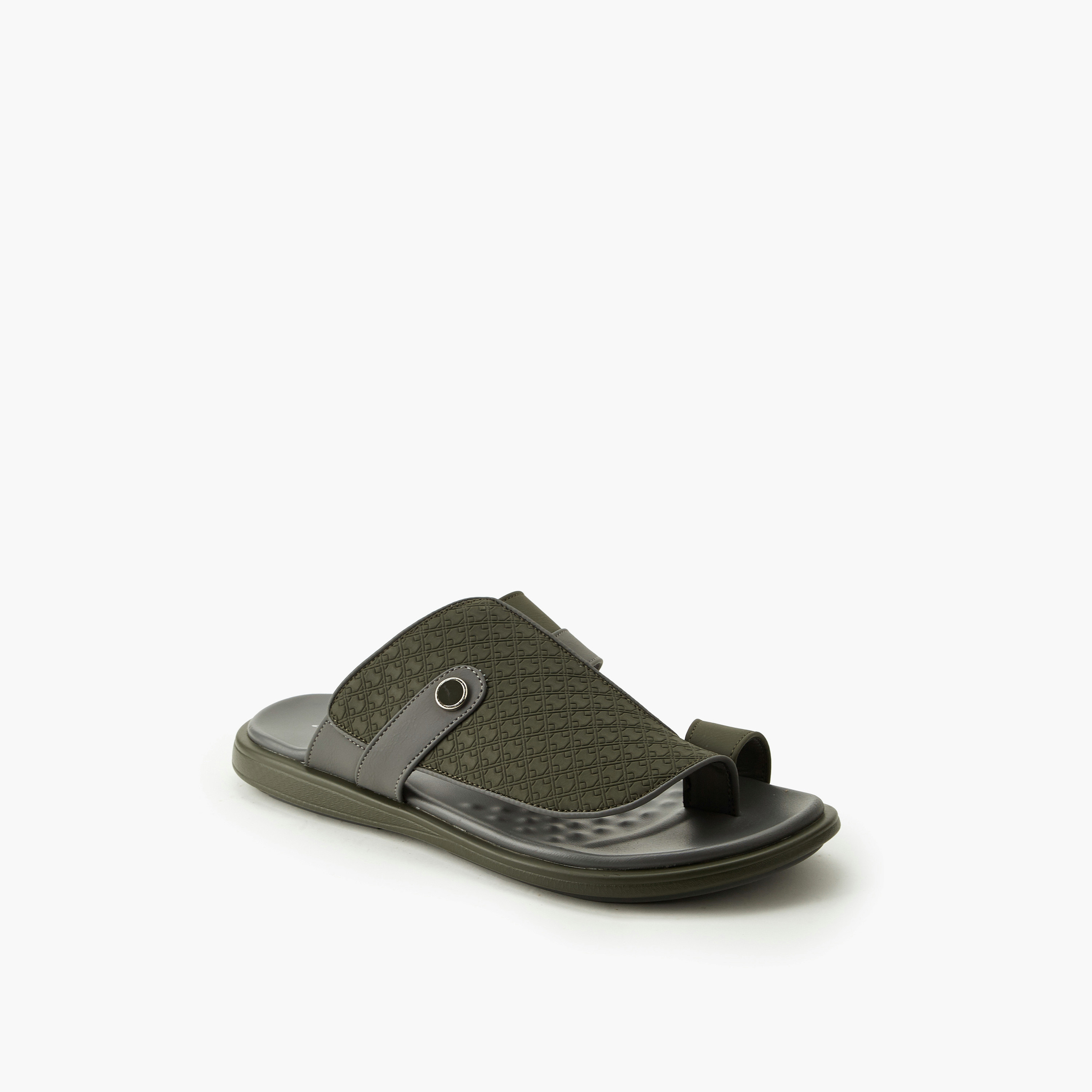 صندل عربي بحلقة إصبع للرجال من الواحة-men-shoes-sandals-image-2