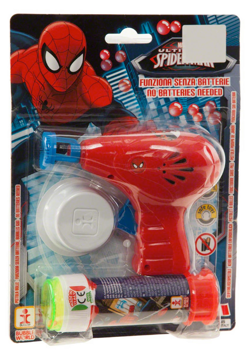 Spiderman Bubbles Gun-Educational-image-0