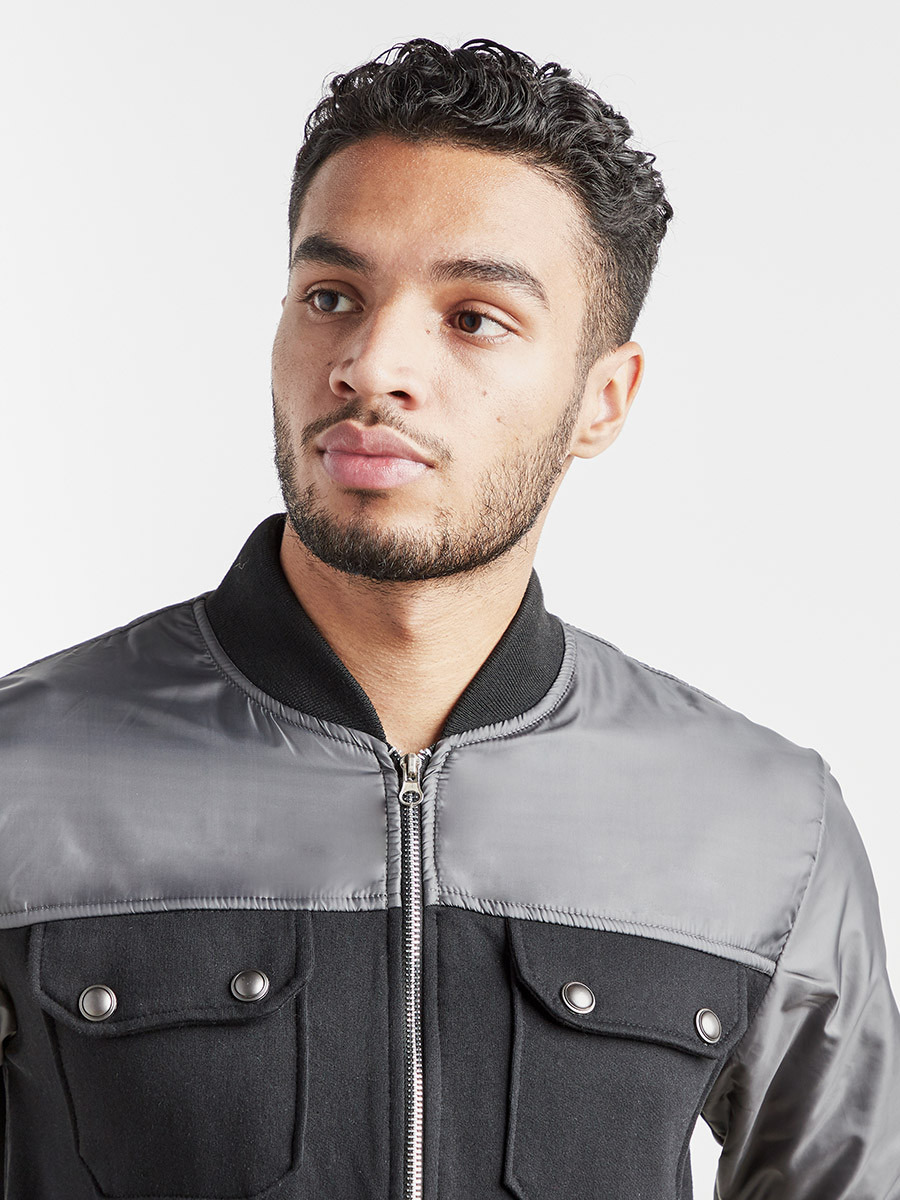 Color Block Bomber Jacket with Pocket Detail-men-clothing-jacketsandblazers-jackets-image-3