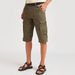 Printed Slim Fit Mid-Rise Shorts with Pockets-Shorts-thumbnail-0