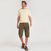 Printed Slim Fit Mid-Rise Shorts with Pockets-Shorts-thumbnail-1