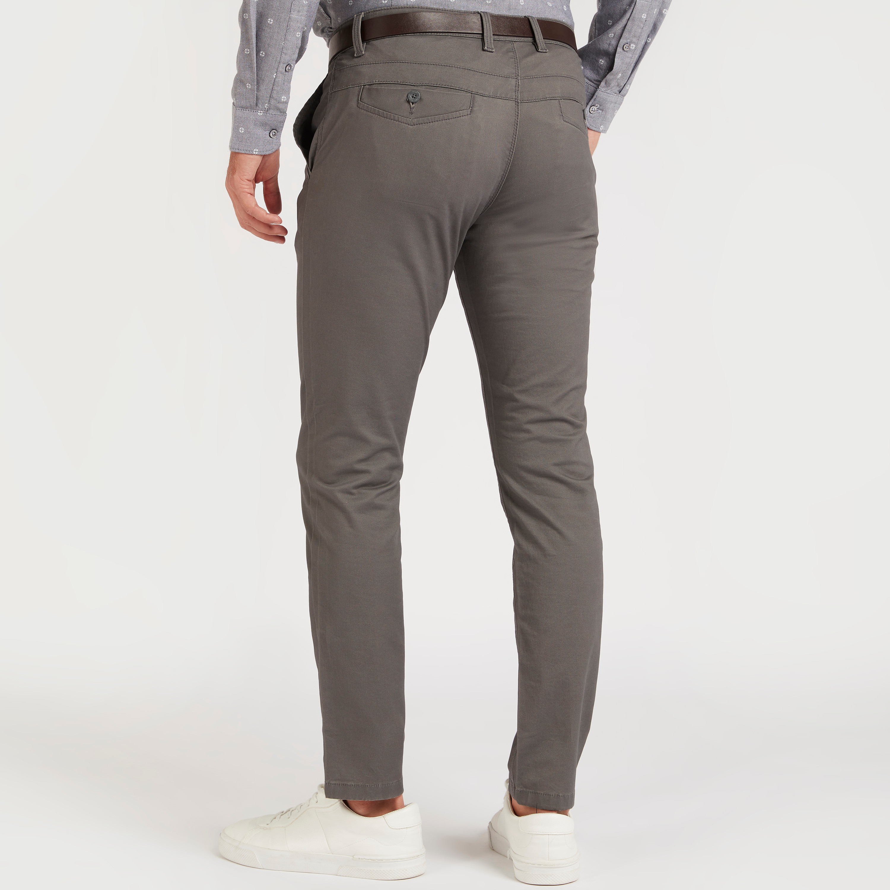Solid Chino Pants with Button Closure and Pin Buckle Belt-men-clothing-bottoms-trousersandchinos-chinos-image-4
