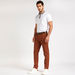Solid Chinos with Belt and Pockets-Chinos-thumbnailMobile-1
