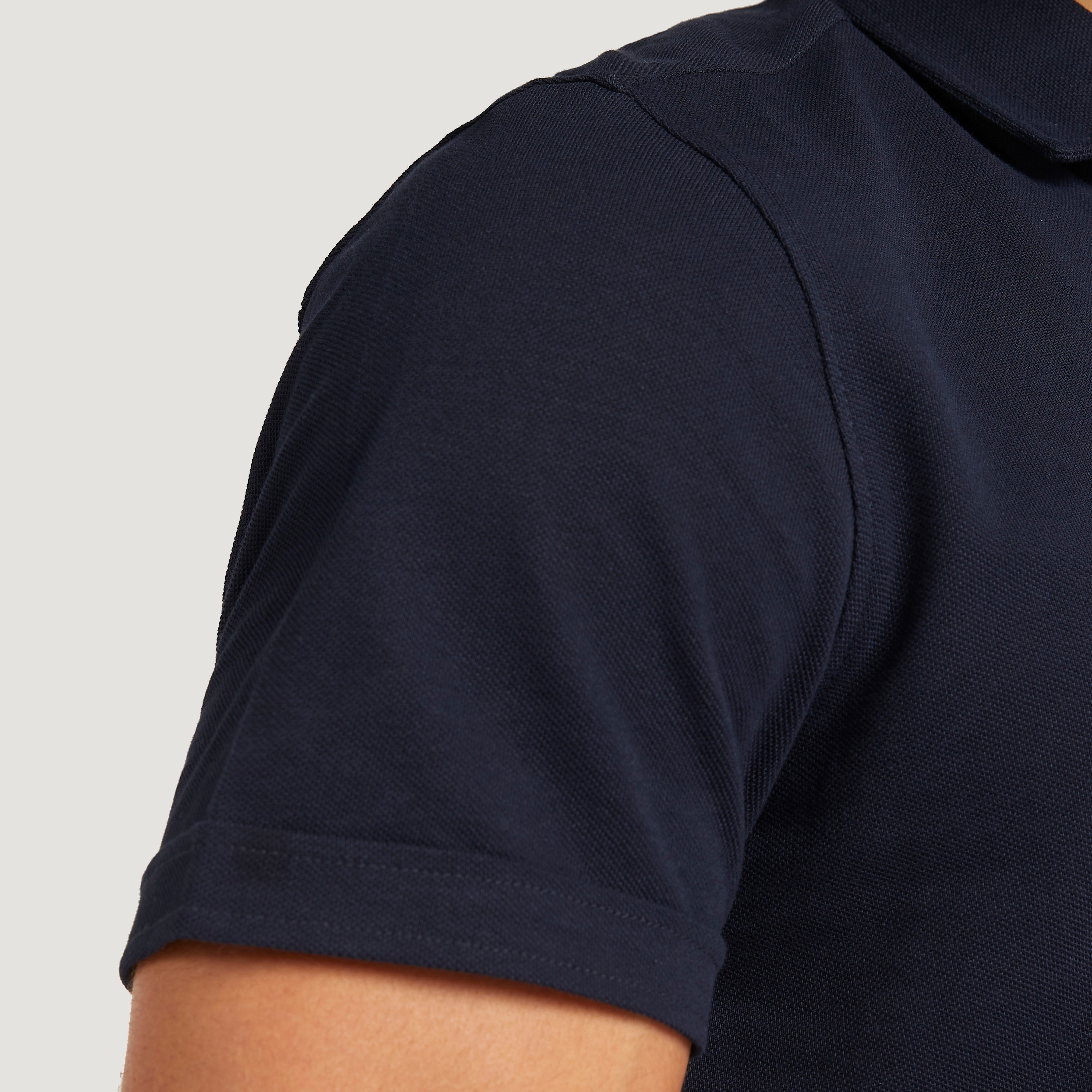 Slim Fit Solid Collared Shirt with Short Sleeves-men-clothing-shirts-image-5