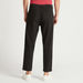 Textured Mid-Rise Trousers with Button Closure-Pants-thumbnailMobile-3