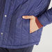 Quilted Lightweight Jacket with Long Sleeves and Pockets-Jackets-thumbnailMobile-2