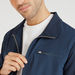 Solid Zip Through Lightweight Jacket with Pockets-Jackets-thumbnail-2