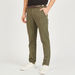 Solid Slim-Fit Stretch Chino Pants with Belt and Pockets-Chinos-thumbnailMobile-0