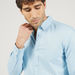 Printed Oxford Shirt with Long Sleeves and Button-Down Collar-Shirts-thumbnail-2