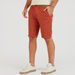 Solid Shorts with Pockets and Button Closure-Shorts-thumbnailMobile-0