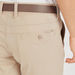 Slim Fit Solid Chinos with Belt and Pockets-Chinos-thumbnail-4