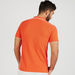 Solid Polo Shirt with Short Sleeves and Tipping Detail-Polos-thumbnail-3
