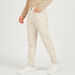 Slim Fit Solid Mid-Rise Trousers with Pockets-Pants-thumbnail-0