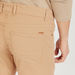 Slim Fit Solid Mid-Rise Trousers with Pockets-Pants-thumbnail-4