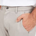 Solid Slim Fit Trousers with Button Closure and Pockets-Pants-thumbnail-2