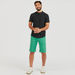 Solid Shorts with Pockets and Button Closure-Shorts-thumbnailMobile-1