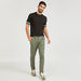 Solid Mid-Rise Chinos with Pockets and Button Closure-Pants-thumbnailMobile-1
