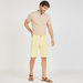 Solid Shorts with Button Closure and Pockets-Shorts-thumbnailMobile-1