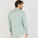 Solid Mandarin Collar Shirt with Long Sleeves and Button Closure-Shirts-thumbnail-3
